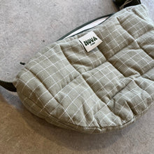 Load image into Gallery viewer, Nova Studio - Quilted Cross Body Bag in Khaki Check
