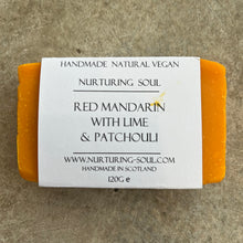 Load image into Gallery viewer, Nurturing Soul - Red Mandarin With Lime And Patchouli Soap
