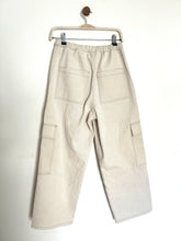 Load image into Gallery viewer, Atwin The Label - The Cargo Trouser In Ecru Denim
