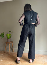Load image into Gallery viewer, Orange Dog - Maude Fancy Ruffle Top In Black
