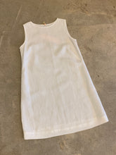 Load image into Gallery viewer, Crop Clothing - Linen French Dart Dress In White

