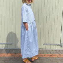 Load image into Gallery viewer, Charl Knitwear - Sailor Stripe Dress In Green
