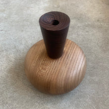 Load image into Gallery viewer, Gould N Lathe Woodwork - Elm and Pangapanga Wood Stem Vase
