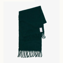 Load image into Gallery viewer, Arctic Fox - The Reykjavik Wool Scarf In Dark Forest
