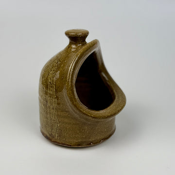 Lily Pearmain - Glaze Salt Pig In Nicotine Inlay Stripe