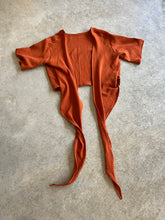 Load image into Gallery viewer, Seen Studio -  The Tie Top In Rust Cotton
