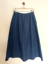 Load image into Gallery viewer, Atwin The Label - The Utility Skirt In Indigo Denim

