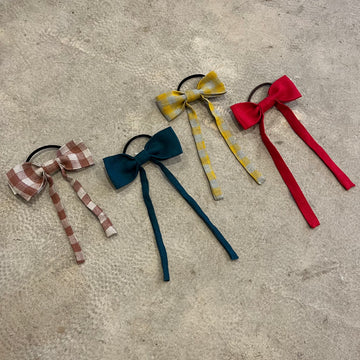 Melodie - Linen Bow Hair Band