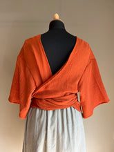 Load image into Gallery viewer, Seen Studio -  The Tie Top In Rust Cotton
