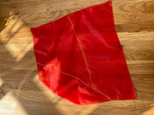 Load image into Gallery viewer, Nabila Molinero - 100% Silk Scarf In Red
