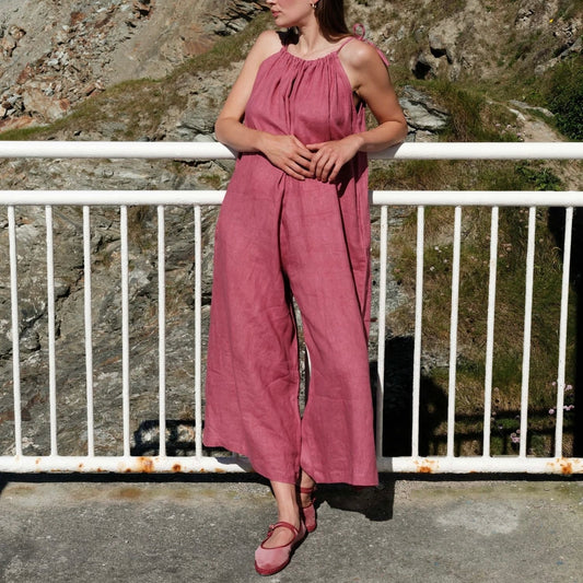 Mahika Kala - Seren Hibiscus Jumpsuit