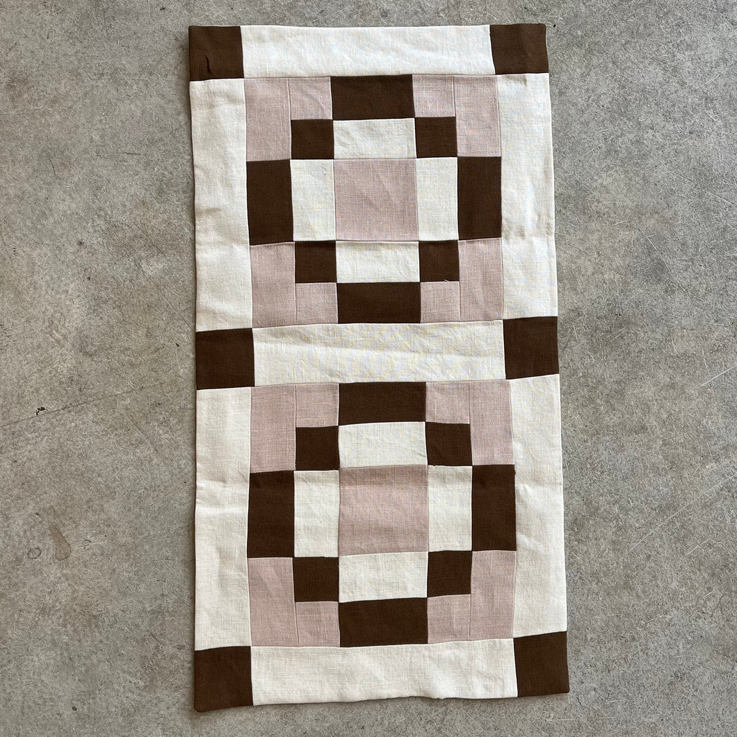 Slow Progress - Antique Tile Wall Hanging