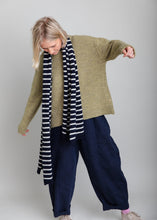 Load image into Gallery viewer, Charl Knits - Rix Crew Neck Jumper In Navy Blue
