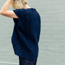 Load image into Gallery viewer, Charl Knitwear - Jimmy Vest in Navy
