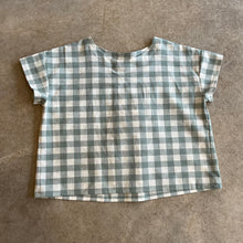 Load image into Gallery viewer, Seen Studio - The Aurora Seafoam Check Top
