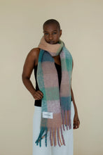 Load image into Gallery viewer, Arctic Fox &amp; Co. - The Reykjavik Scarf In Purple Check
