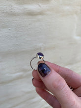 Load image into Gallery viewer, Smith &amp; Strange - Cabochon Oval Amethyst Silver Ring
