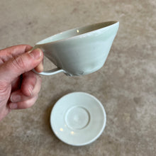 Load image into Gallery viewer, Mark Titchiner - Porcelain Tea Cup And Saucer
