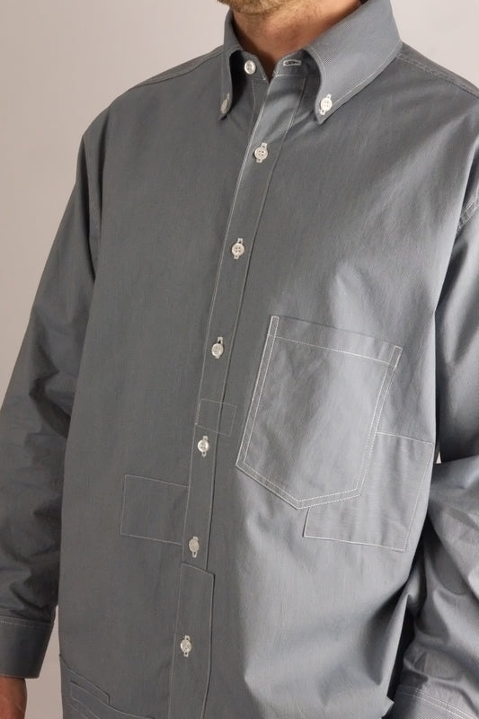 DCM Garments - The Patchwork Oxford Button Up