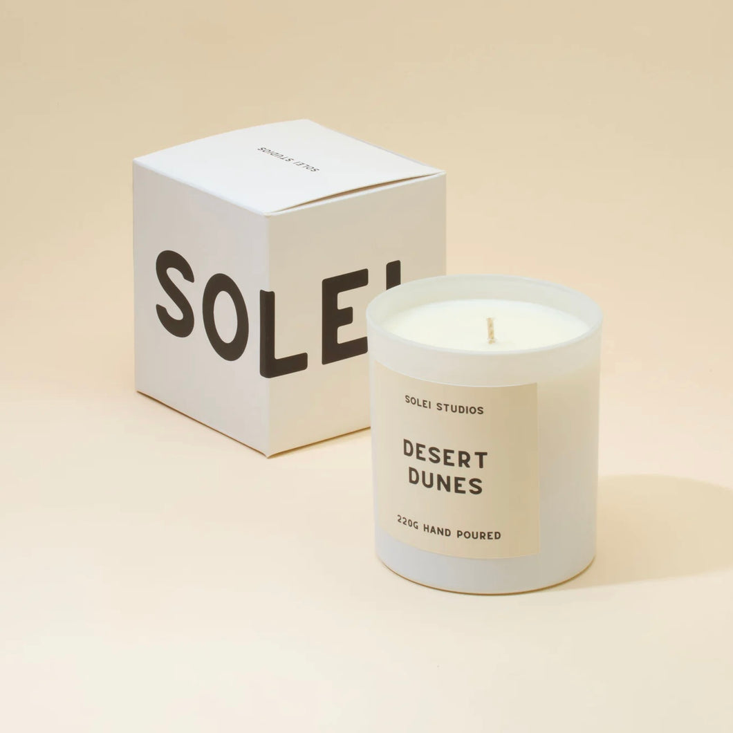 Solei Studios - Beach Walk Fragrance Candle