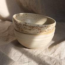 Load image into Gallery viewer, E F Davies - White Speckled Ceramic Bowl
