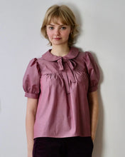 Load image into Gallery viewer, Withnell Studios - Dulcie Blouse In Pink Shot Poplin
