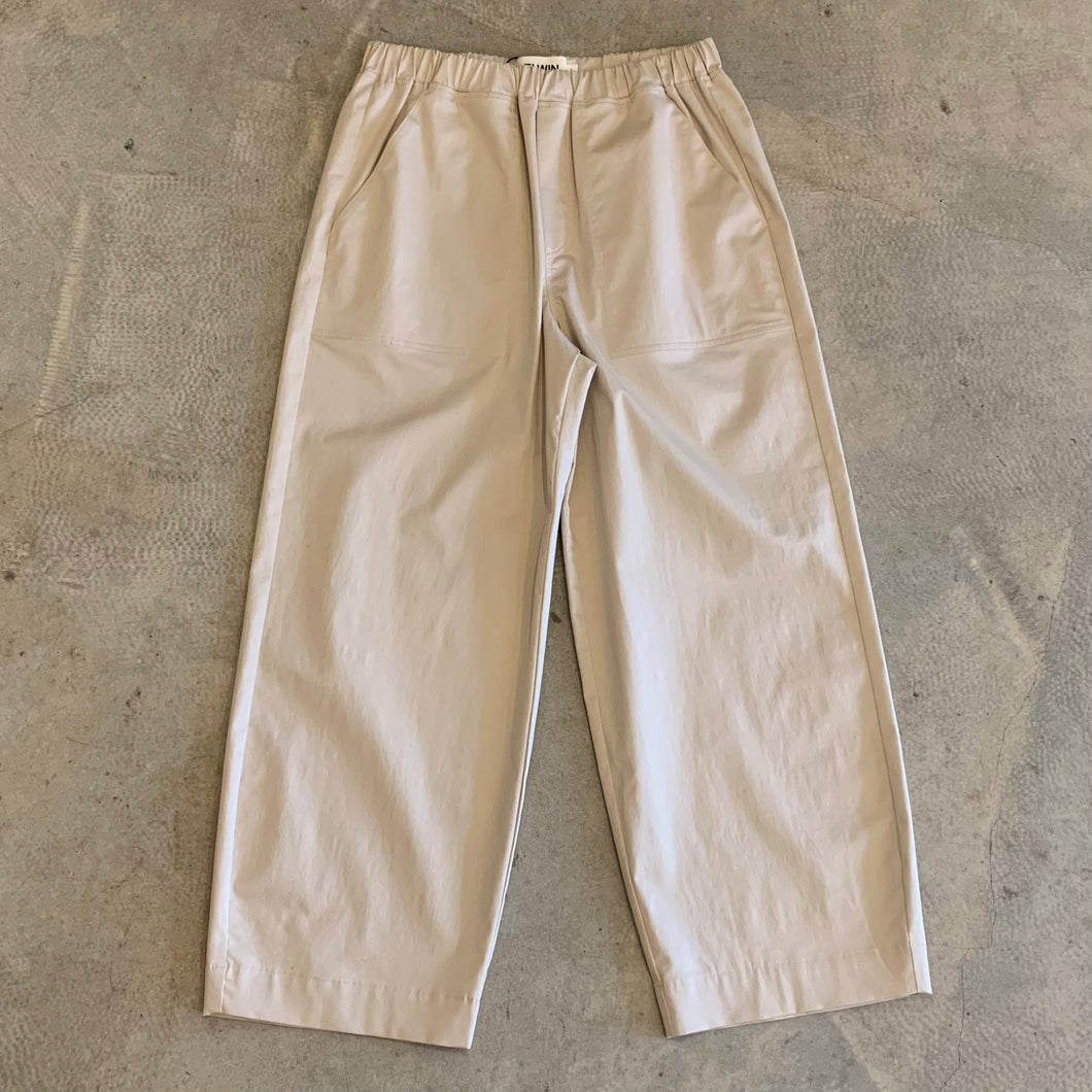 Elwin - Etta Trousers In Tan Poplin