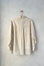 Load image into Gallery viewer, Elwin - Patti Shirt In Ecru Handloom Cotton
