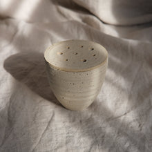 Load image into Gallery viewer, Ceramic pot on a textured fabric surface

