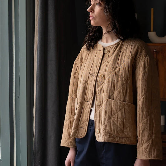 women wearing a padded jacket by elwin
