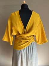 Load image into Gallery viewer, Seen Studio -  The Tie Top In Sunflower Yellow Cotton
