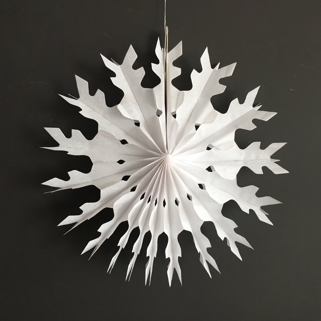 Petra Boase - White Snowflake Decoration