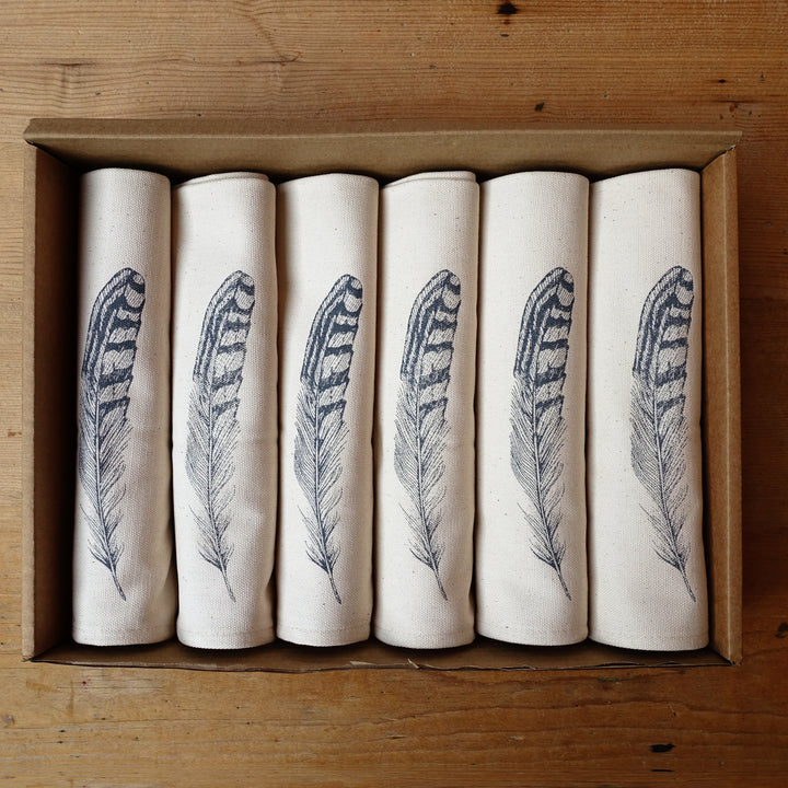 Lottie Day - Napkin Gift Set Feather