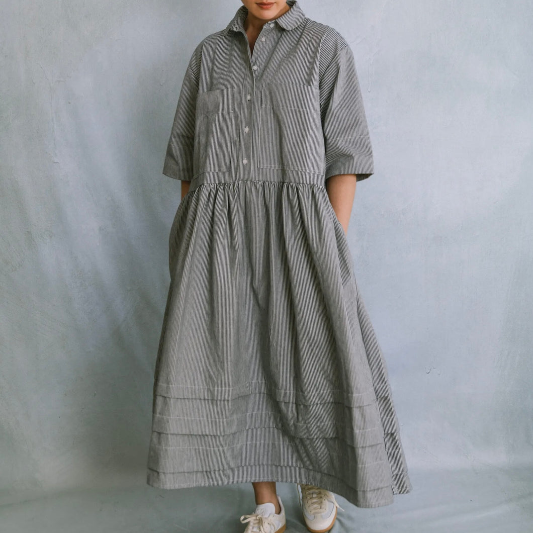 Charl Knitwear - Sailor Stripe dress