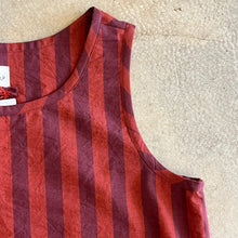 Load image into Gallery viewer, O Moon - Tank In Plum Jam Organic Cotton
