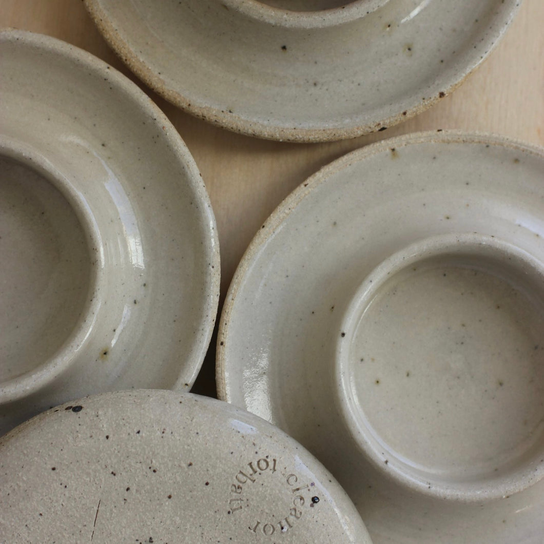 Eleanor Torbati Ceramics - Speckled Stoneware Candle Holder