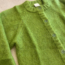 Load image into Gallery viewer, Yoke Studio - Brushed Mohair Cara Cardigan In Green
