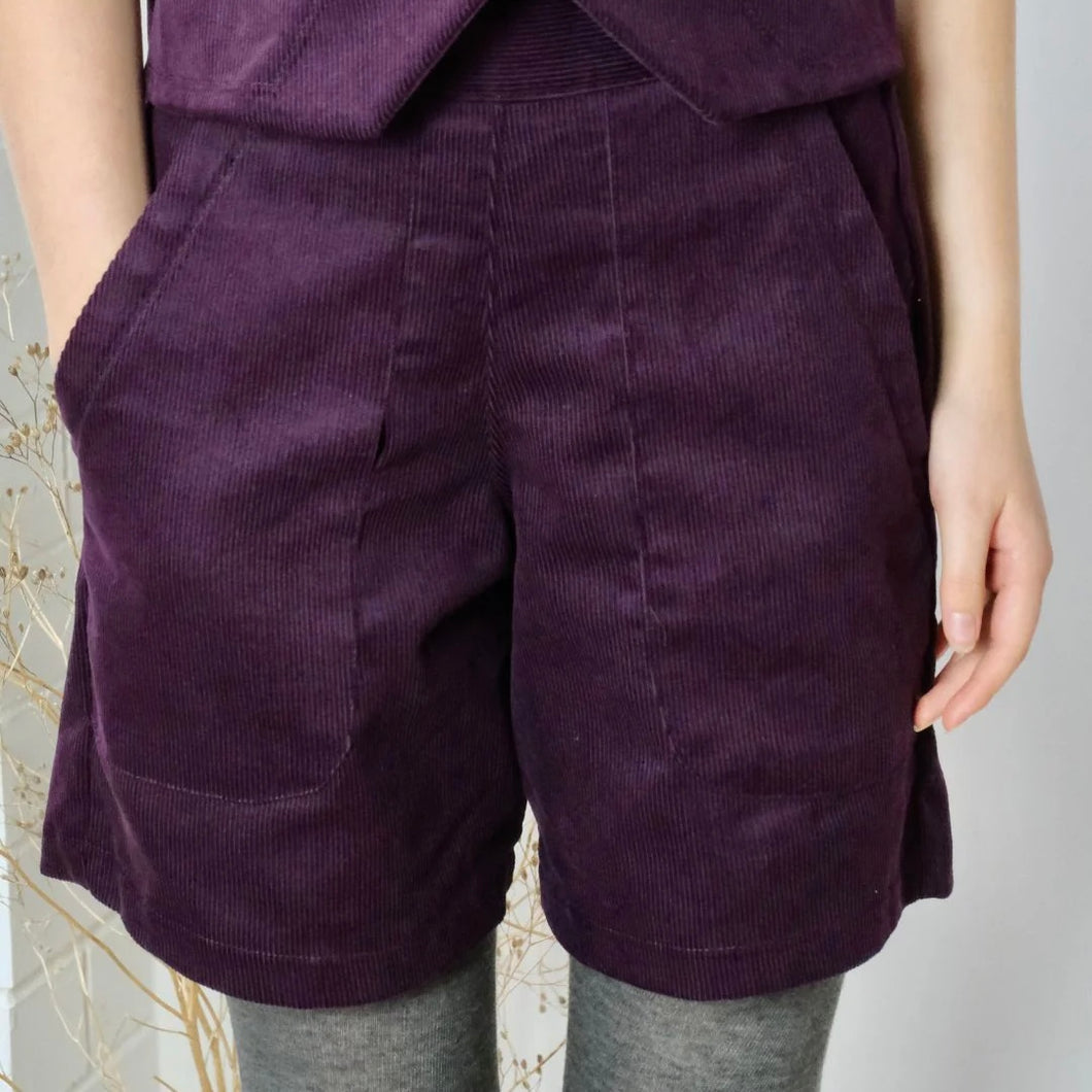 Withnell Studios - Denis Short in Aubergine Cord