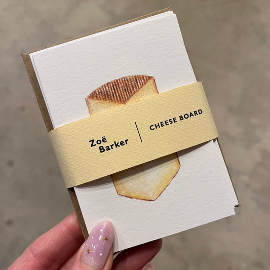 Zoe Barker - The Cheese Board Greetings Card Pack