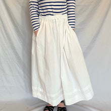 Load image into Gallery viewer, Love &amp; Squalor - Quinn Skirt In White Cotton
