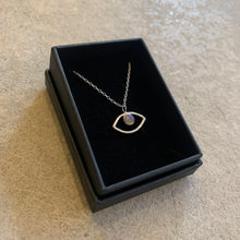 Load image into Gallery viewer, Smith &amp; Strange - Labradorite Eye Silver Necklace
