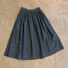 Load image into Gallery viewer, Elwin - Tina Skirt In Denim Chambray
