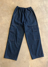 Load image into Gallery viewer, Atwin The Label - The Cargo Trouser In Indigo Denim

