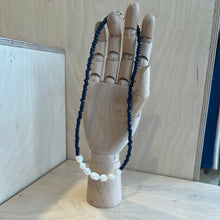 Load image into Gallery viewer, Third Drawer Up - Glass and Pearl Beaded Necklace A/W25
