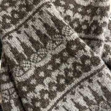 Sally Nencini - Loop Scarves In Fairisle