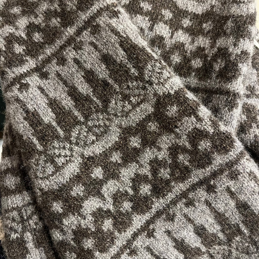 Sally Nencini - Loop Scarves In Fairisle