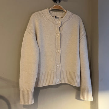Elwin - Raye Cardigan In Ecru