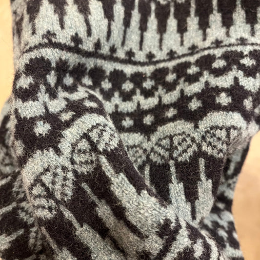 Sally Nencini - Loop Scarves In Fairisle