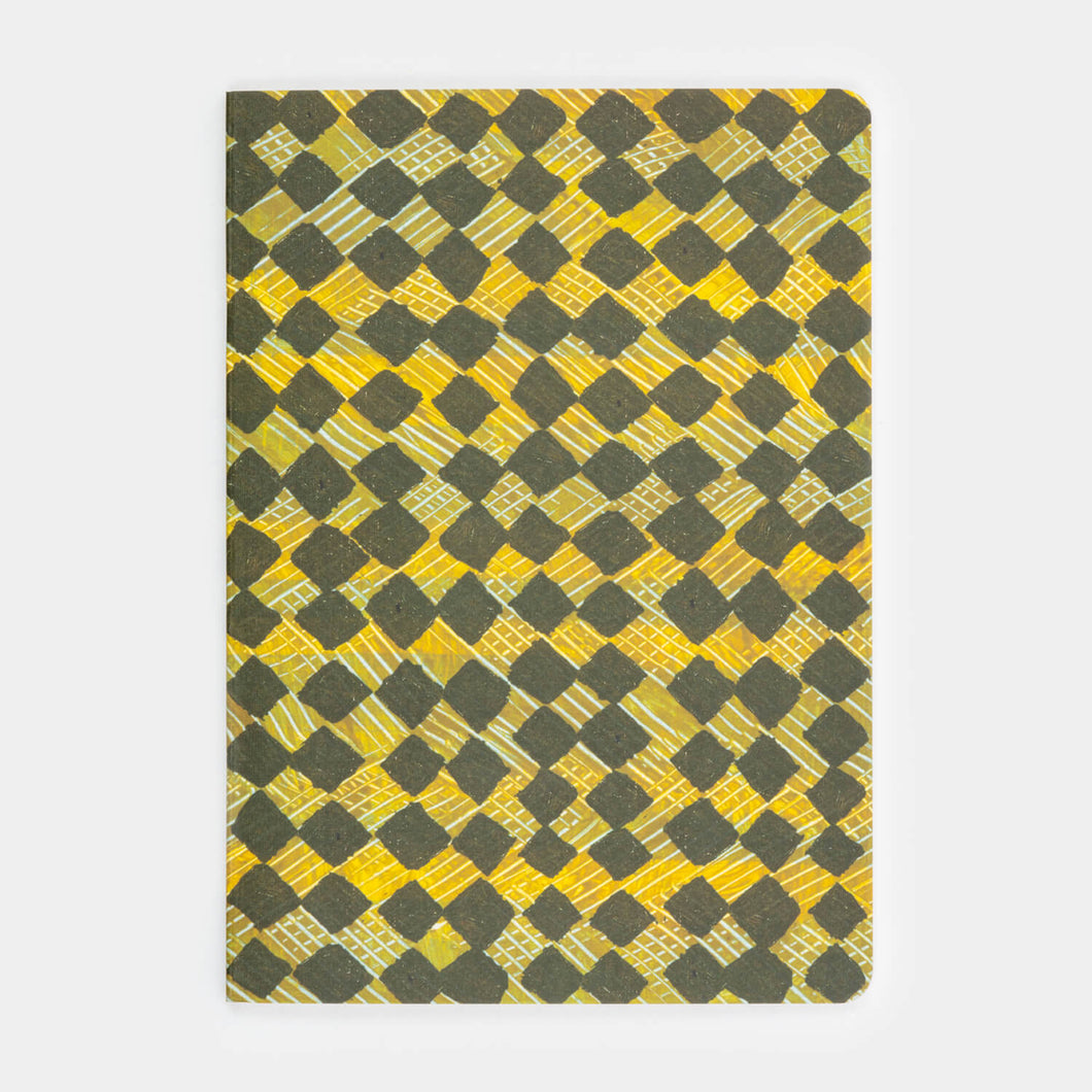 Hadley Paper Goods - Paste Paper Diamond Sketchbook
