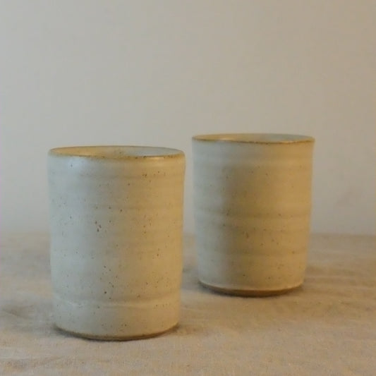 Henry Anderson-Brown - White Stoneware Beaker